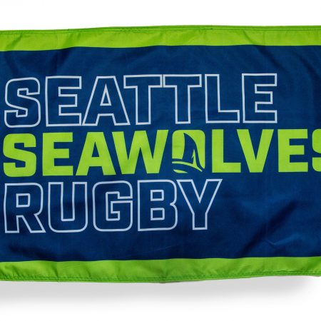Seattle Seawolves Rugby Striped Flag