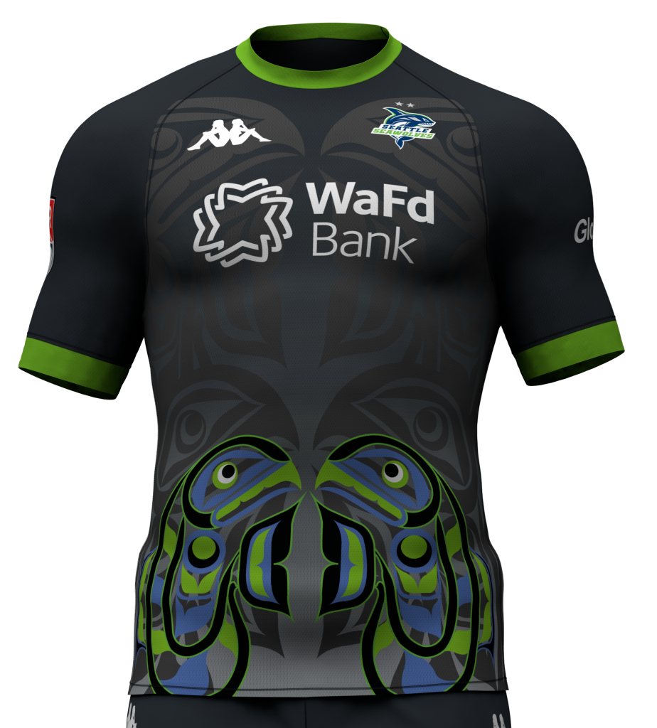 Seattle Seawolves Official 2024 Kappa City Jersey | Shop MLR