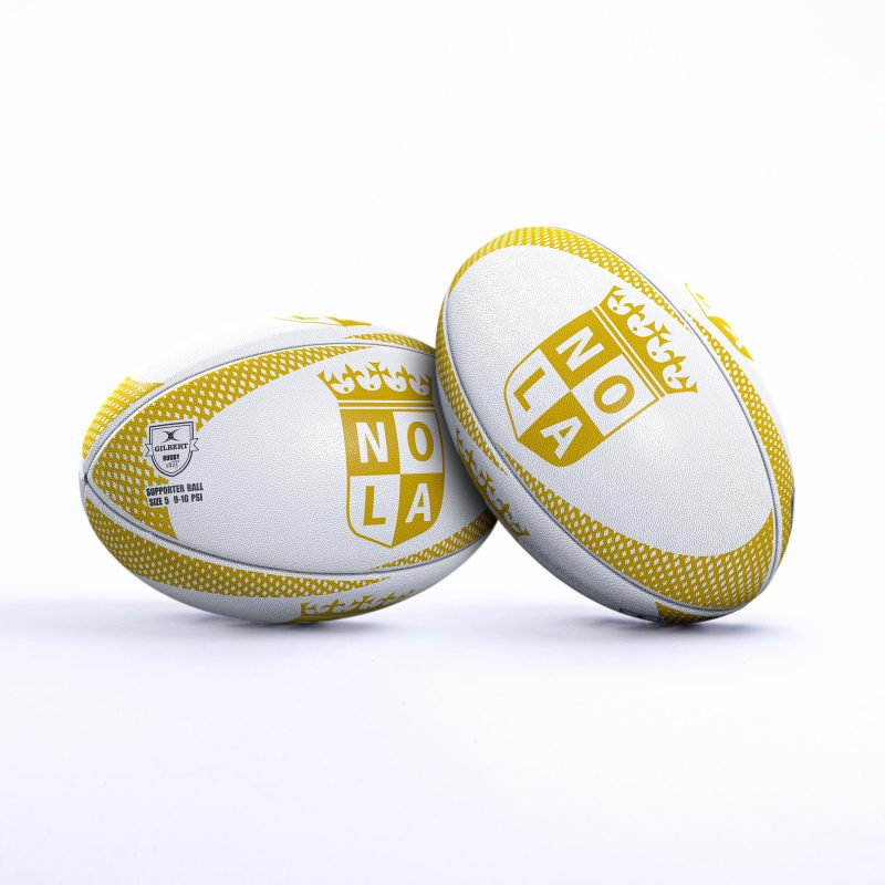 NOLA Gold Gilbert Supporter Rugby Ball MLR